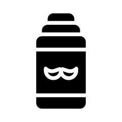 aftershave glyph icon
