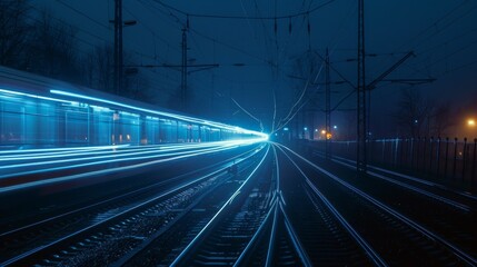 Train Tracks and Lights