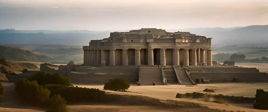 A great monument of an ancient kingdom that is thousands of years old