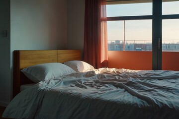 bedroom in hotel
