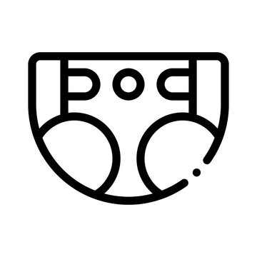 recommend clip art: diaper line icon