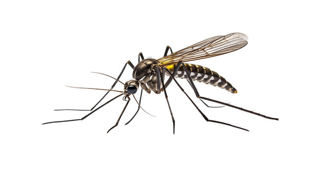 mosquito isolated on transparent background.