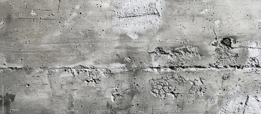 Aufkleber Textured surface of unfinished concrete with space for adding images. with copy space image. Place for adding text or design