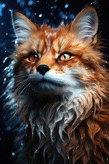 Fox HD wallpapers for iPhone and Android., generative IA