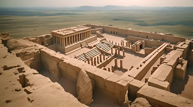 A great monument of an ancient kingdom that is thousands of years old