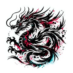 Fototapeta premium Fiery Mythical