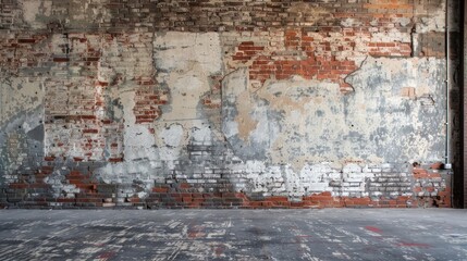 Fototapeta premium Aged brick wall backdrop