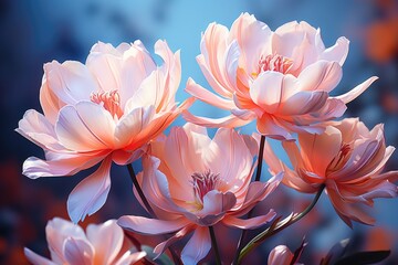 Beautiful colors Pastel de Tulipa perfect illustration for any design, generative IA