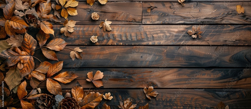 Poster Weekend wishes displayed on a wooden background with ample copy space image
