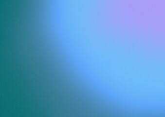 Obraz premium Grainy soft gradient banner background. dark green blue purple noisy texture. abstract poster header backdrop design