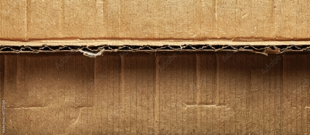 Aufkleber cardboard packaging texture for a copy space image