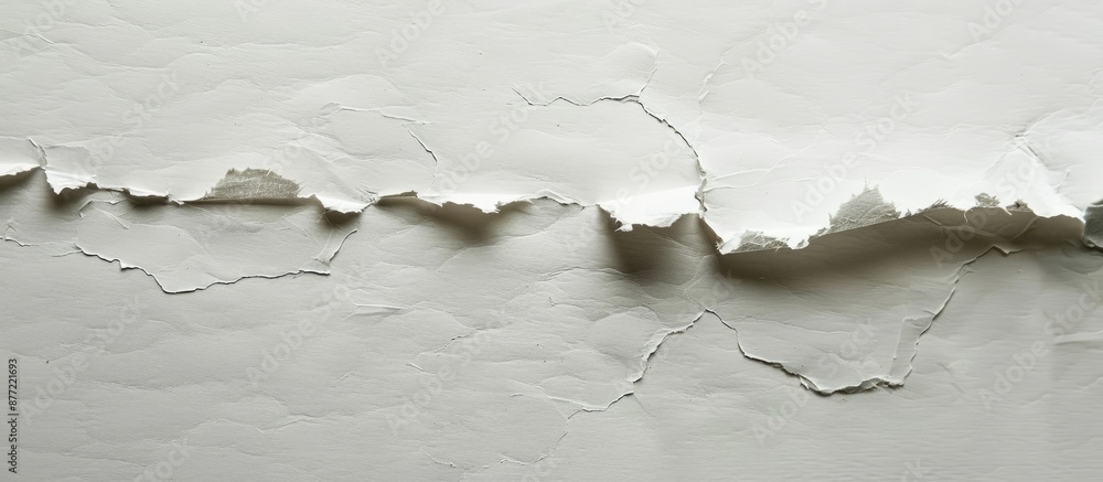 Poster close up of a torn paper with copy space image available