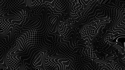 black and white background grid marble swirl design 