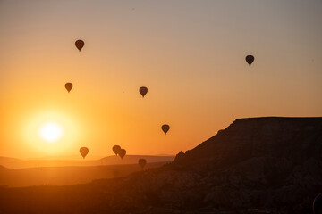 Hot air balloons