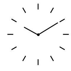 Time Clocks Icon Vector Illustration
