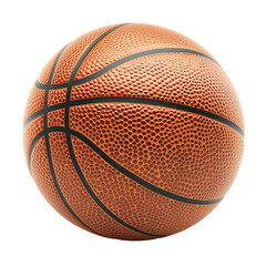 Fototapeta premium Basketball ball isolated on transparent or white background 