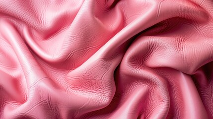 Fototapeta premium Photograph of authentic pink leather