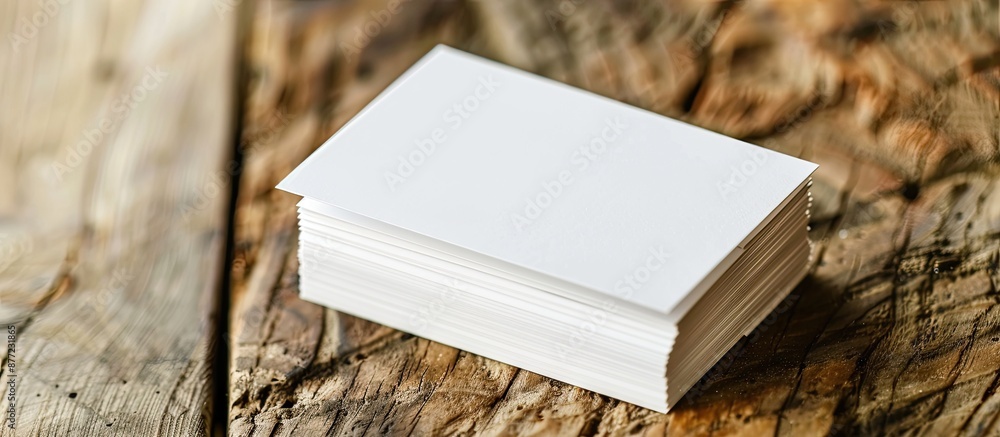 Poster A business card template with an empty space for design serving as a model for showcasing designs is known as a copy space image