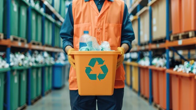 Creative infographic showing waste reduction statistics, waste reduction strategy, data visualization for sustainability