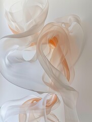 Exploring the Elegance and Fluidity of Silk Textures in Modern Design