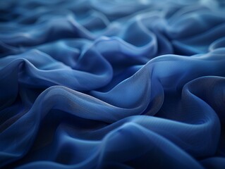 Obraz premium Exploring the Elegance and Fluidity of Silk Textures in Modern Design