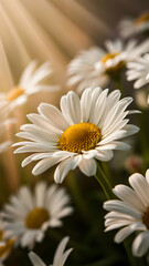 Golden Center Beckons A Daisy's CloseUp