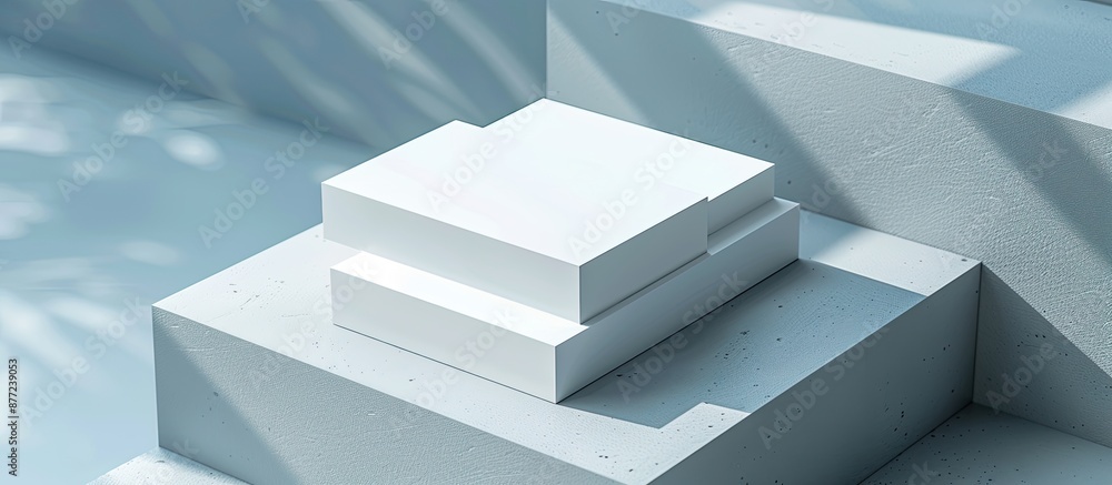 Aufkleber a mockup displaying business cards as a branding identity template with copy space image