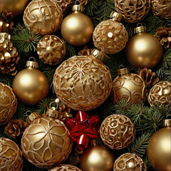 Christmas tree in the city