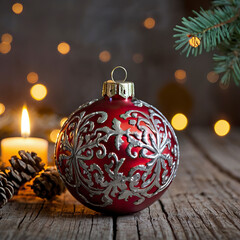 Christmas tree in the city