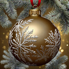 Christmas tree in the city