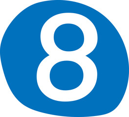 number 8 icon