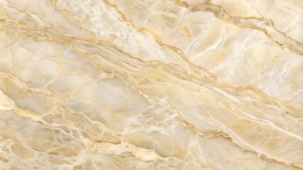 Elegant golden beige marble texture with intricate veining patterns