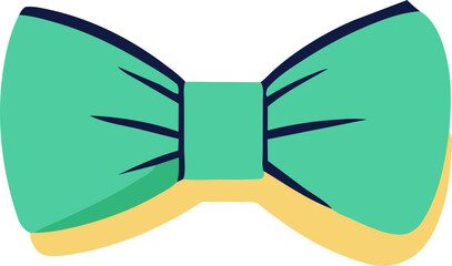 green butterfly on a white