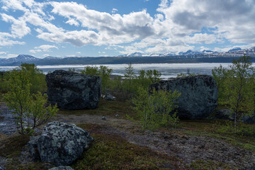 At akkajavre in swedish Lappland.