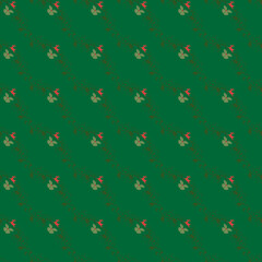 Cozy Christmas Seamless Vector Pattern Design