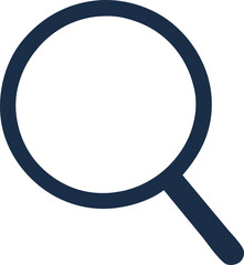 magnifying glass isolated on white