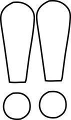 exclamation mark symbol