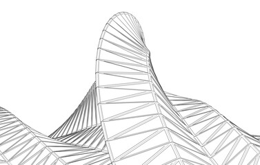 Abstract geometric background