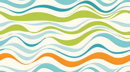 Abstract background with colorful waves. Abstract multicolored waves. Wavy banners. Colorful geometric shape.