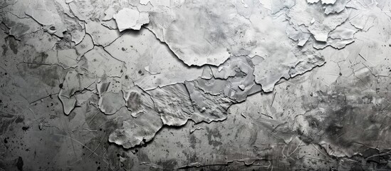Obraz premium Creative copy space image with concrete texture background featuring noize cracks and paint for text material on various designs like wallpaper advertising materials banners flyers posters and postca