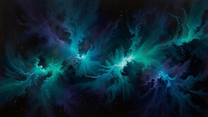 Mystical Swirl Of Cosmic Clouds And Starlight In The Depths Of Outer Space, spirals background