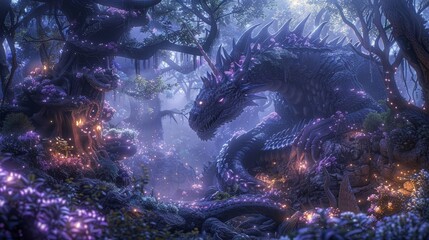 Magical Glens Detailed Enchanted Forest Scenes