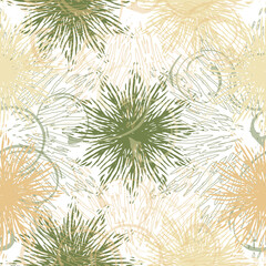  Collage contemporary seamless pattern.