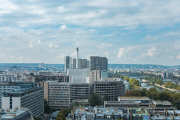 Paris, France - Aerial photography of the city scenery of Paris