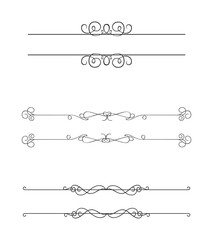 Flourishes, Ornaments and Frames Vector