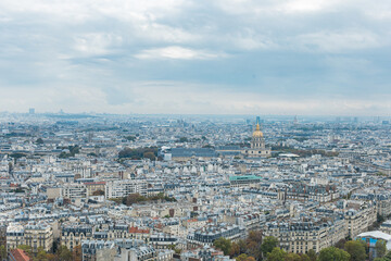 Paris, France - Aerial photography of the city scenery of Paris