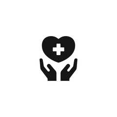 Healthcare icon vector. EPS 10 editable vector
