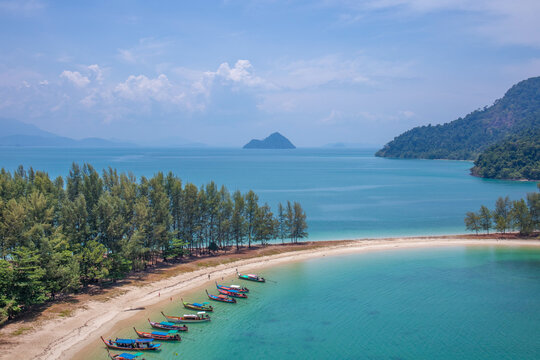 Ao Khao Kwai (Buffalo Bay), Koh Kham Islands, Ranong, Thailand.