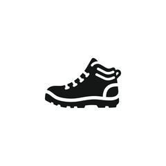 Hiking boot icon vector. EPS 10 editable vector