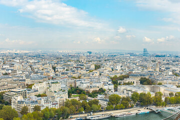 Paris, France - Aerial photography of the city scenery of Paris